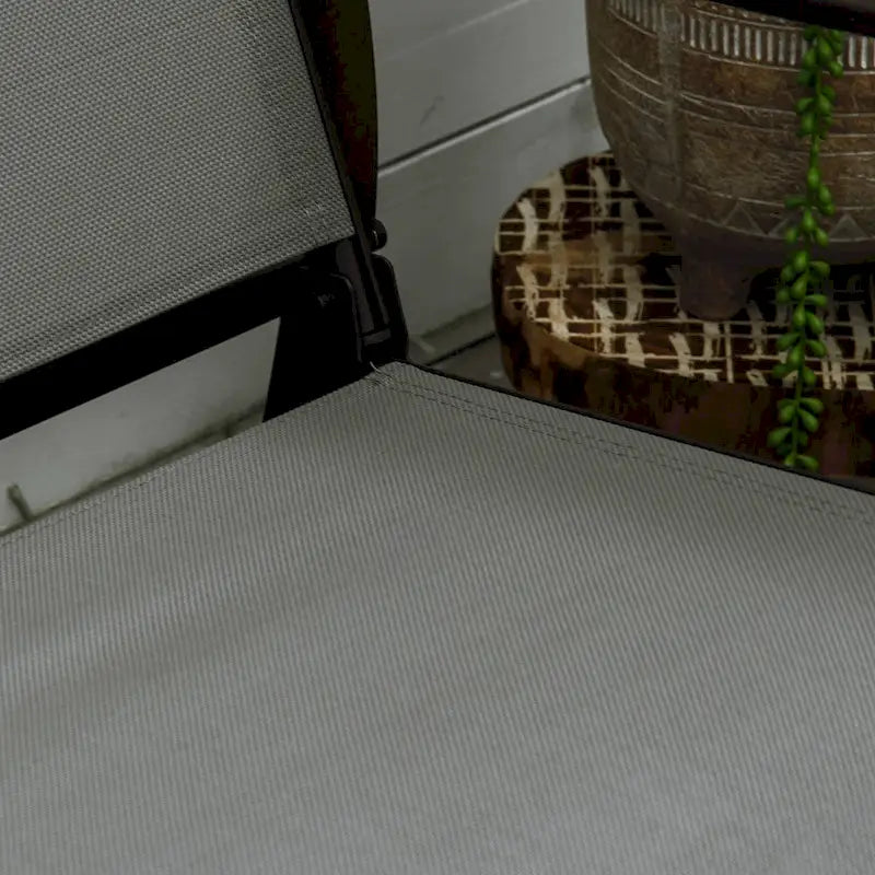 2 Person Outdoor Glider Bench Patio Glider Loveseat Chair - 46.75  * 30.50  * 38.25