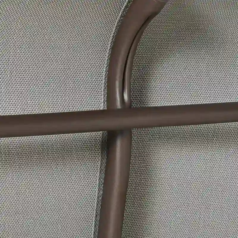 2 Person Outdoor Glider Bench Patio Glider Loveseat Chair - 46.75  * 30.50  * 38.25