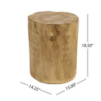 Versatile Indoor/Outdoor 15  SideTable by Christopher Knight Home - 15.00  W x 14.25  L x 18.50  H