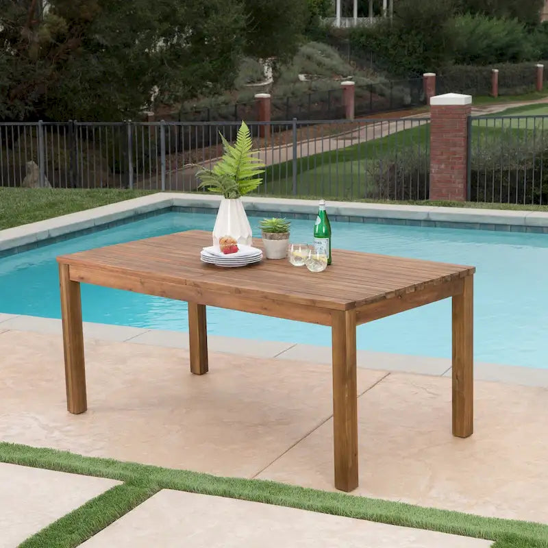 Outdoor EXPANDABLE DINING TABLE