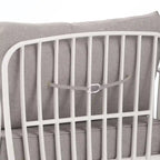 5PCS Plastic Rattan Sofa Set With Cushion