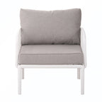 5PCS Plastic Rattan Sofa Set With Cushion