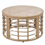 7PCS Outdoor Rattan Sectional Sofa Set With Cushions