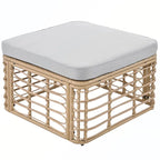 7PCS Outdoor Rattan Sectional Sofa Set With Cushions