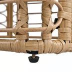 7PCS Outdoor Rattan Sectional Sofa Set With Cushions