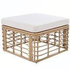 7PCS Outdoor Rattan Sectional Sofa Set With Cushions