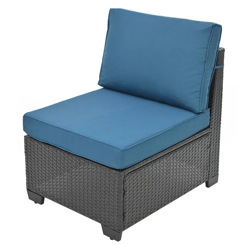 10 Piece PE Rattan Patio Furniture Set