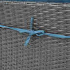 10 Piece PE Rattan Patio Furniture Set