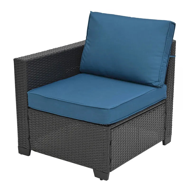10 Piece PE Rattan Patio Furniture Set