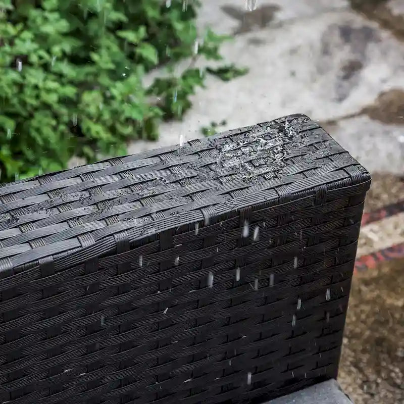 Ander Outdoor Patio Sectional Sofa Conversation Set with Cushions