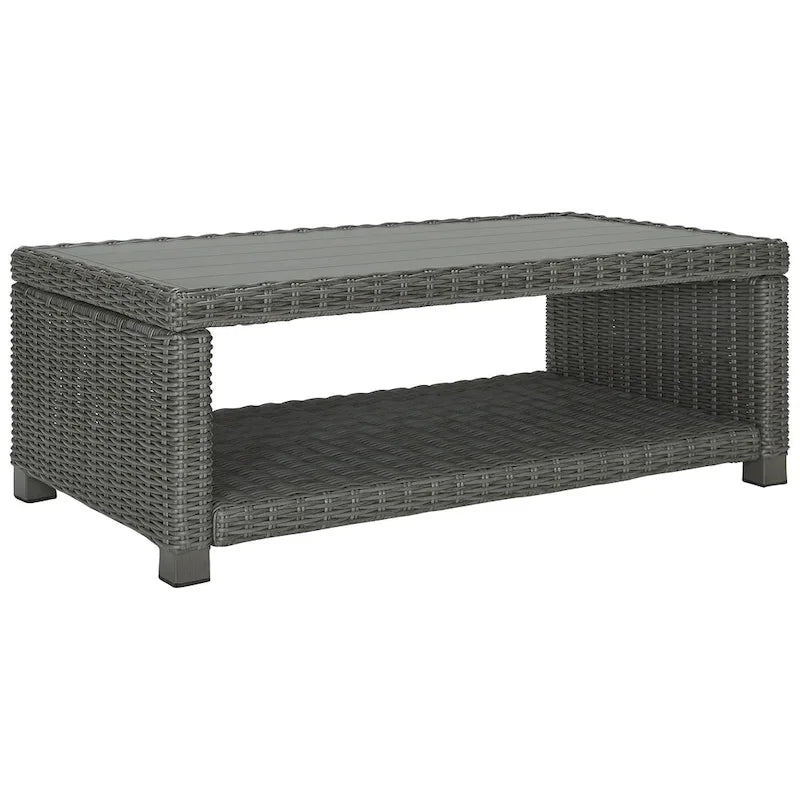 Elite Park Outdoor Coffee Table - 49.75  W x 26.63  D x 17.75  H