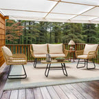 4 - Person Seating Group with Cushions