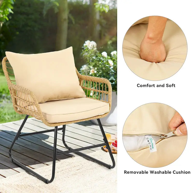 4 - Person Seating Group with Cushions