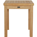 Seven Seas Teak Santa Monica Outdoor Teak Wood Patio End Table