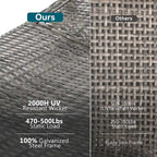 2-Piece 80 Lounge Chairs,Patio Rattan Reclining Chair Pull-out Table Adjustable Backrest Ergonomic Wave Sunbathing Recliners