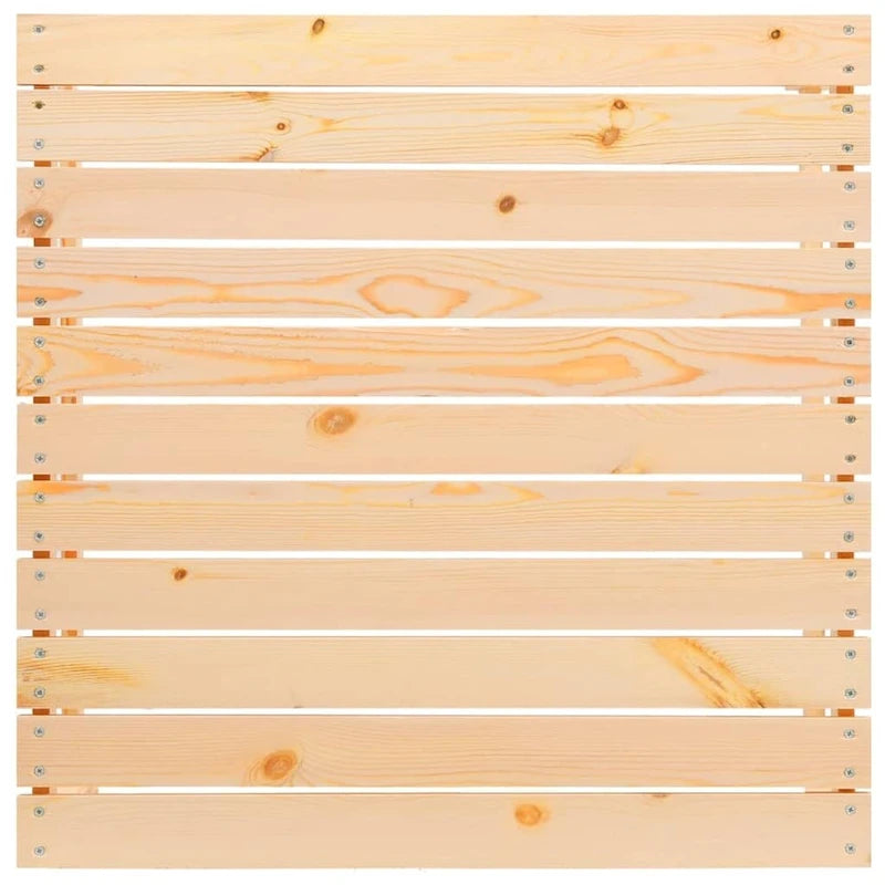 vidaXL Patio Furniture Outdoor Sectional Set with Cushions Solid Wood Pine