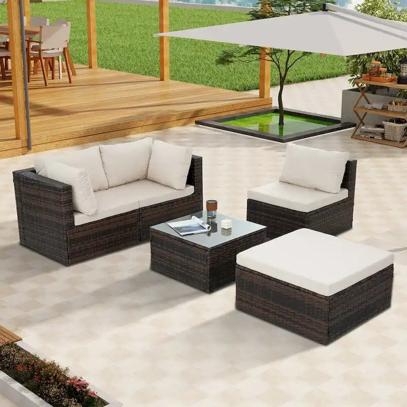 5 Set Wicker Furniture