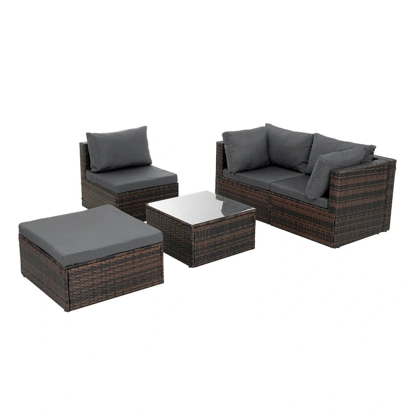 5 Set Wicker Furniture