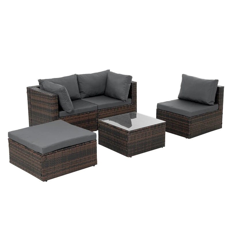 5 Set Wicker Furniture