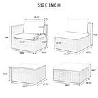 5 Set Wicker Furniture