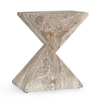 Classic Home Adler Stone Outdoor Accent Table