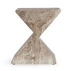 Classic Home Adler Stone Outdoor Accent Table