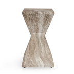 Classic Home Adler Stone Outdoor Accent Table
