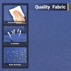 HOOOWOOO 10-piece Rattan Wicker Sectional Sofa Patio Furniture Set with Fire Pit Table