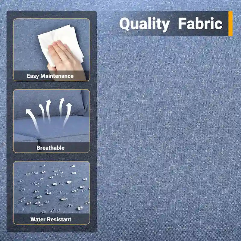 HOOOWOOO 10-piece Rattan Wicker Sectional Sofa Patio Furniture Set with Fire Pit Table