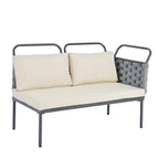 5-Piece Modern Patio Sectional Sofa Set