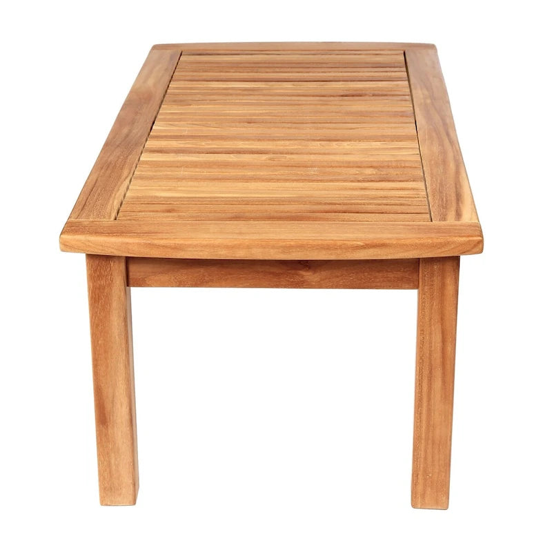 Teak Coffee Table Colorado - Rectangular 50 x 24  (125 x 60 cm)