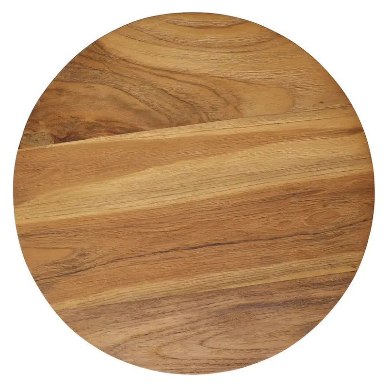 Elizabeth End Table, Natural/Gray