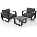 3-pieces Aluminum Frame Patio Furniture