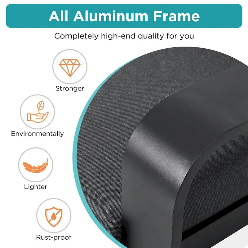 3-pieces Aluminum Frame Patio Furniture