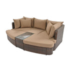 6-Piece Patio Outdoor Conversation Sofa Set
