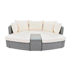 6-Piece Patio Outdoor Conversation Sofa Set