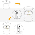 5 Pieces Patio Conversation Set with Cool Bar Table and Ottomans