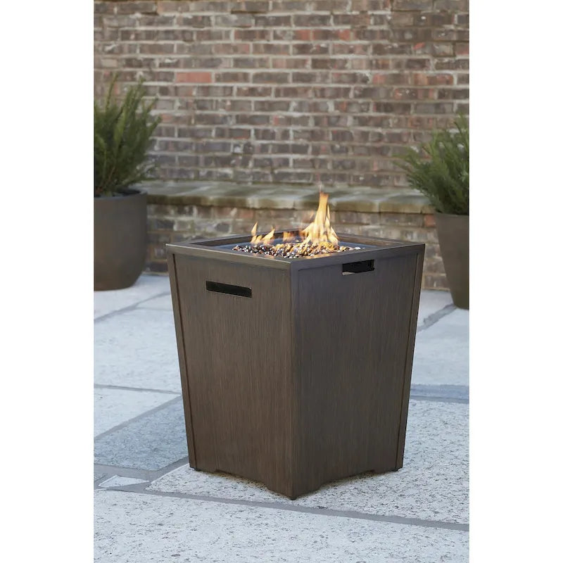 Signature Design by Ashley Rodeway South Brown 3-Piece Outdoor Package - 32 W x 37 D x 37 H