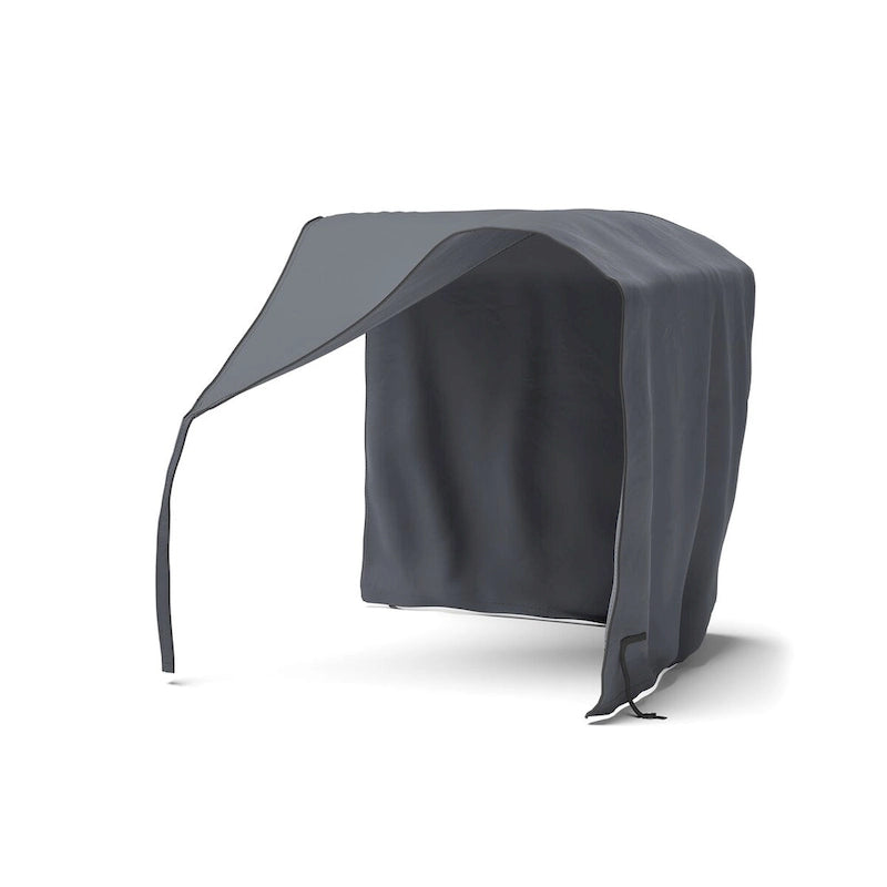 Deco 9 Piece Polyester Outdoor Patio Sectional Deluxe Furniture Covers - Grey