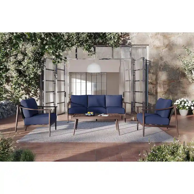 New Classic Furniture Moana 4-Piece Patio Sofa Set