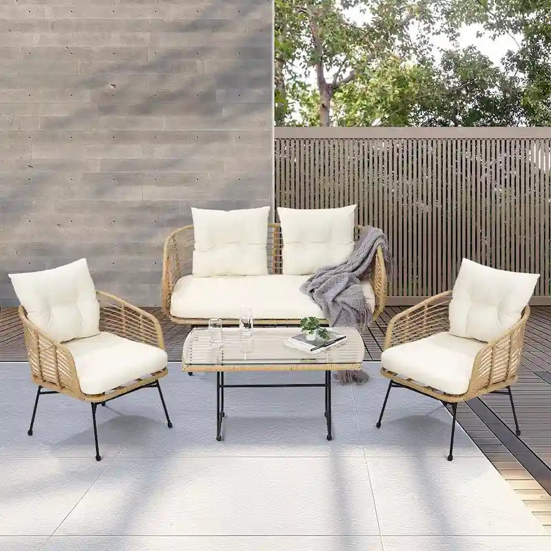 4-Piece Patio Furniture Set