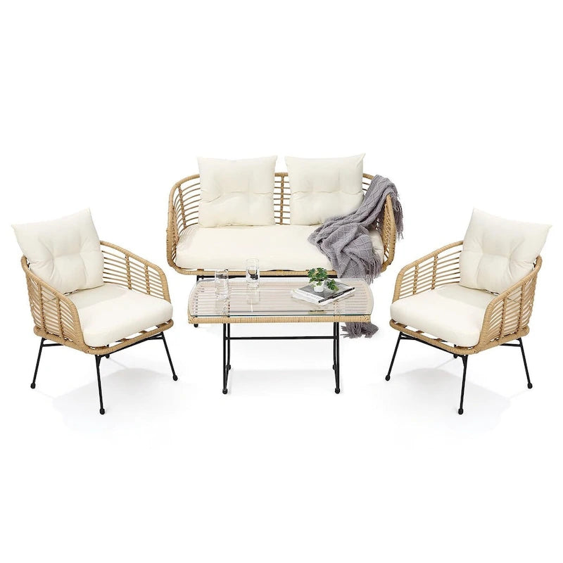 4-Piece Patio Furniture Set