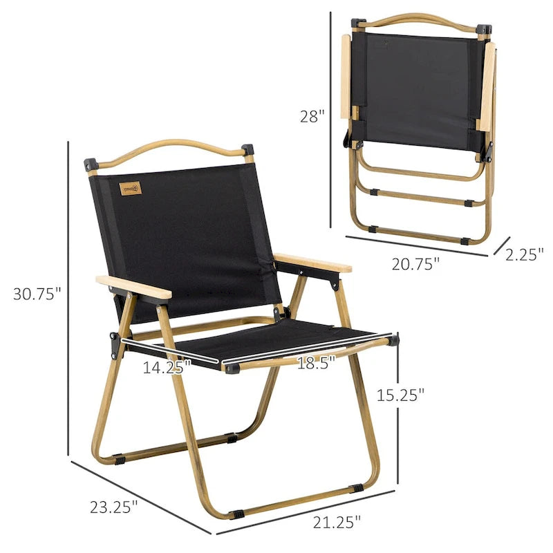2 Pack Folding Camping Chair